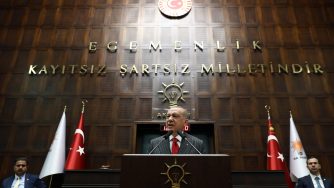 Il presidente turco Recep Tayyip Erdogan (LaPresse)\