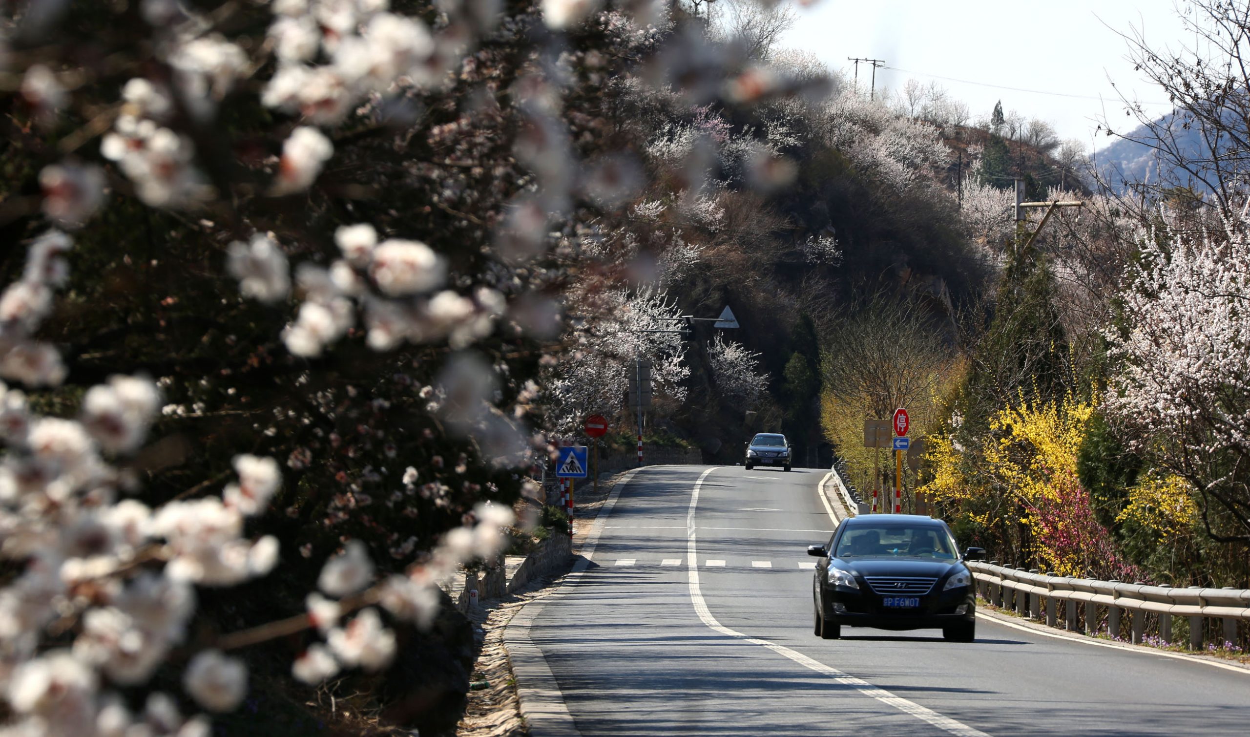 Una strada in Cina (LaPresse)