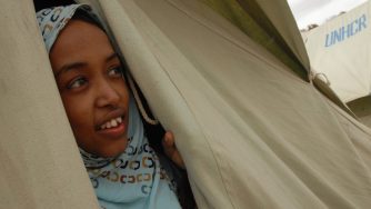 A partire dall'inizio della guerra, nel 2011, sono molti i libici che hanno raggiunto la Tunisia (LaPresse)