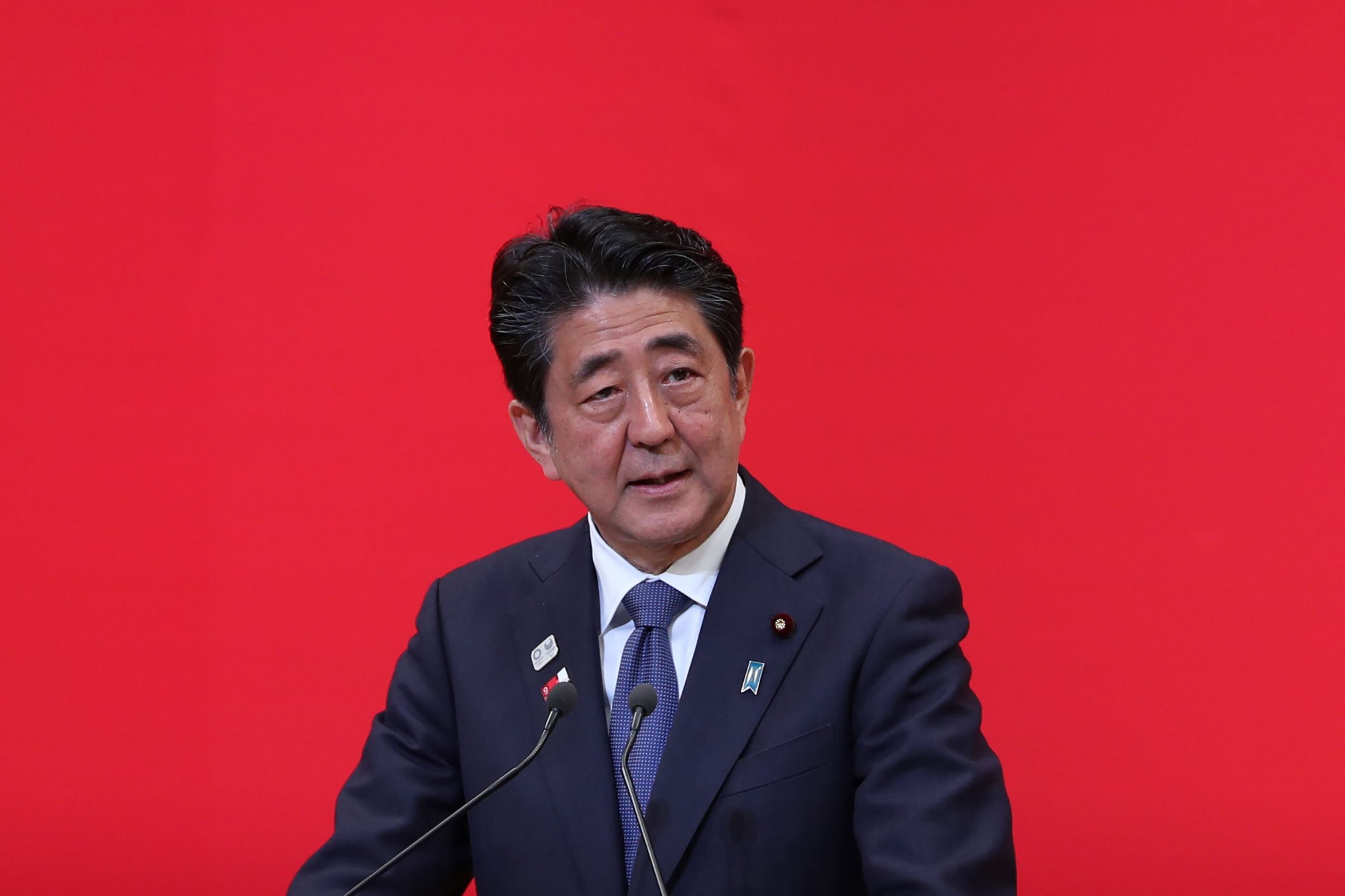 Il primo ministro giapponese Shinzo Abe (LaPresse)