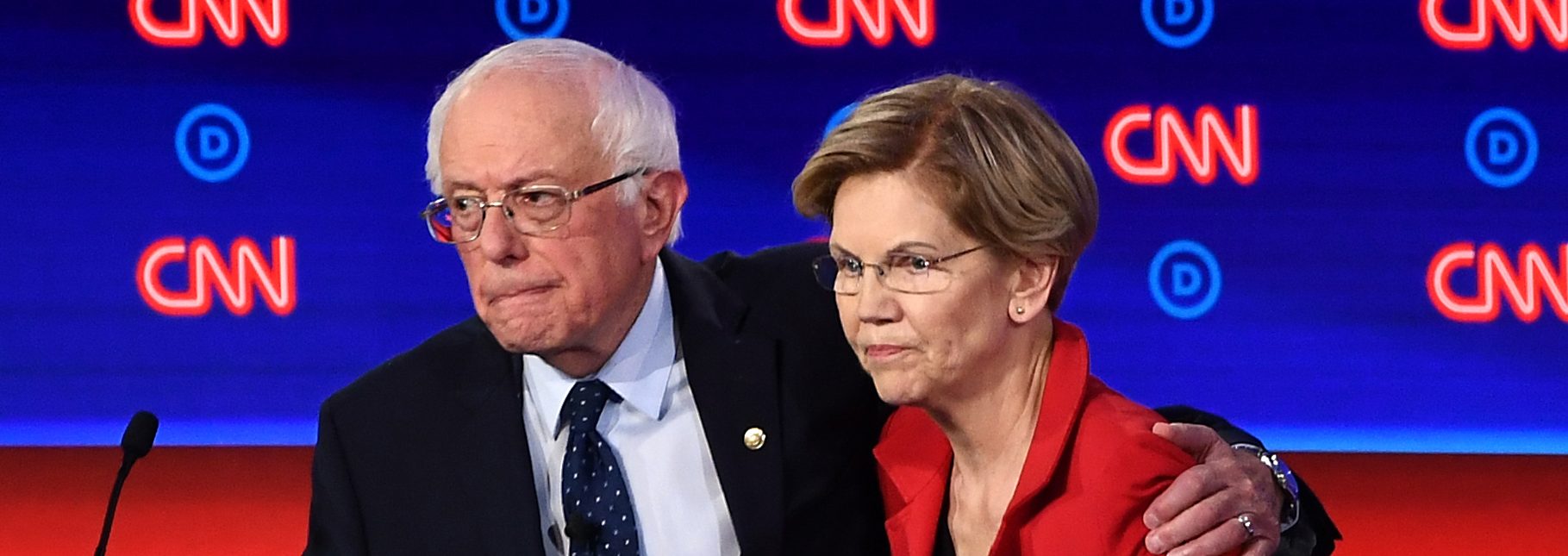 Bernie Sanders e Elizabeth Warren (LaPresse)