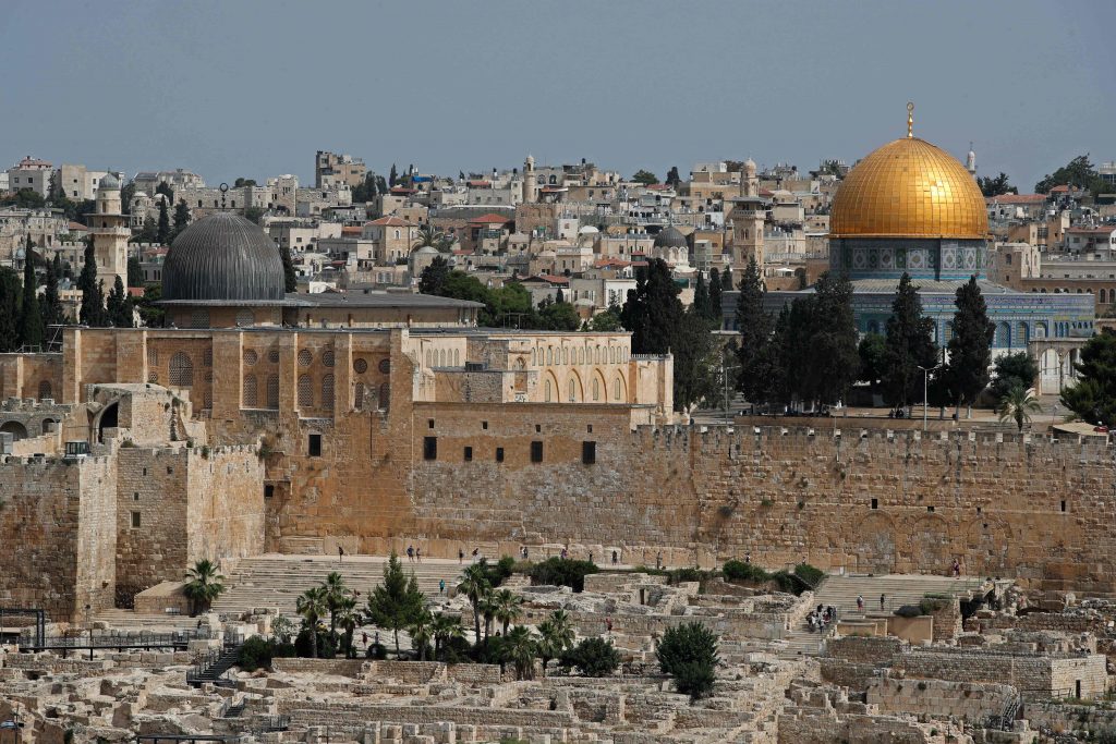 La vista della città vecchia di Israele (LaPresse)