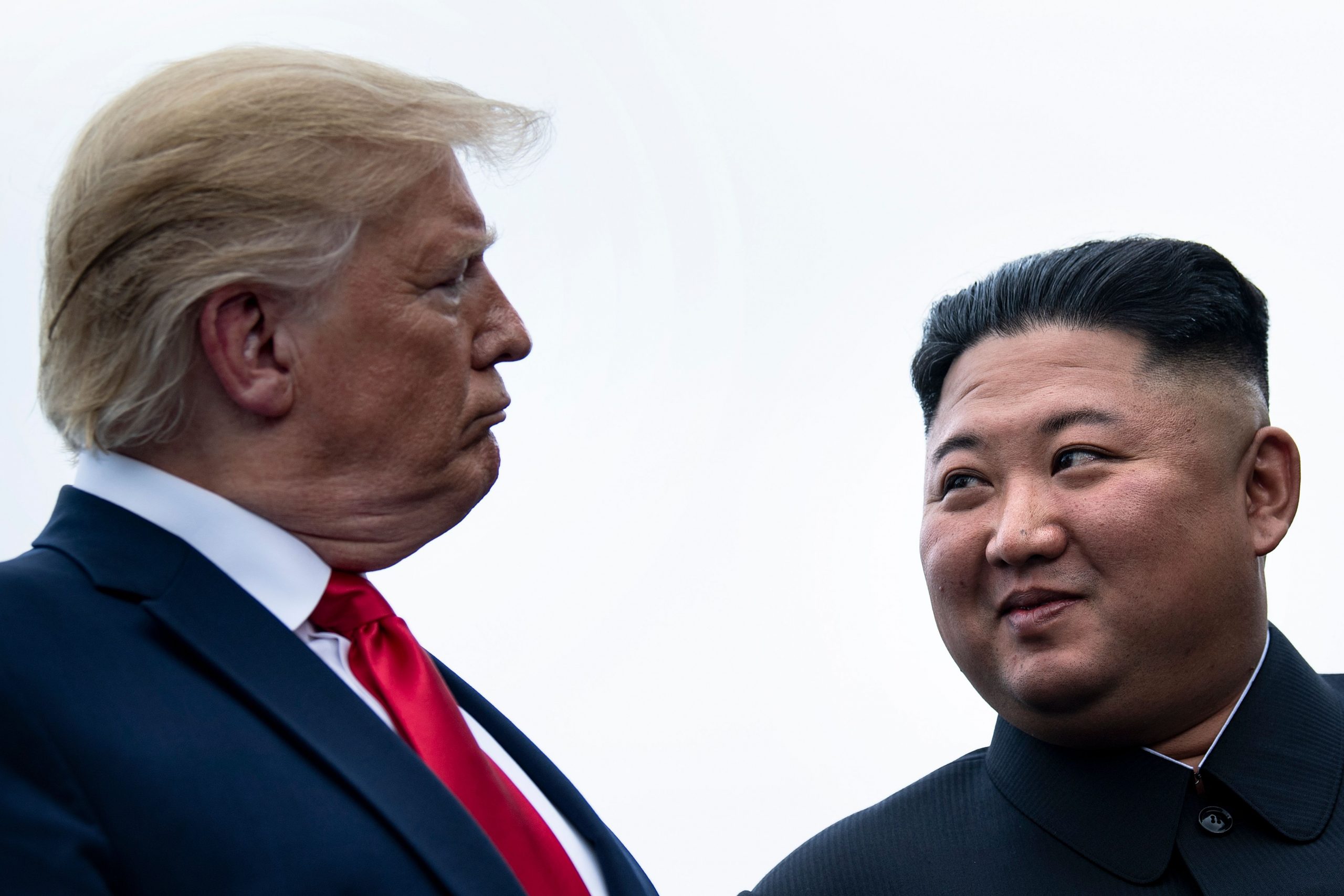 Il presidente americano Donald Trump e il leader nordcoreano Kim Jong-un (LaPresse)