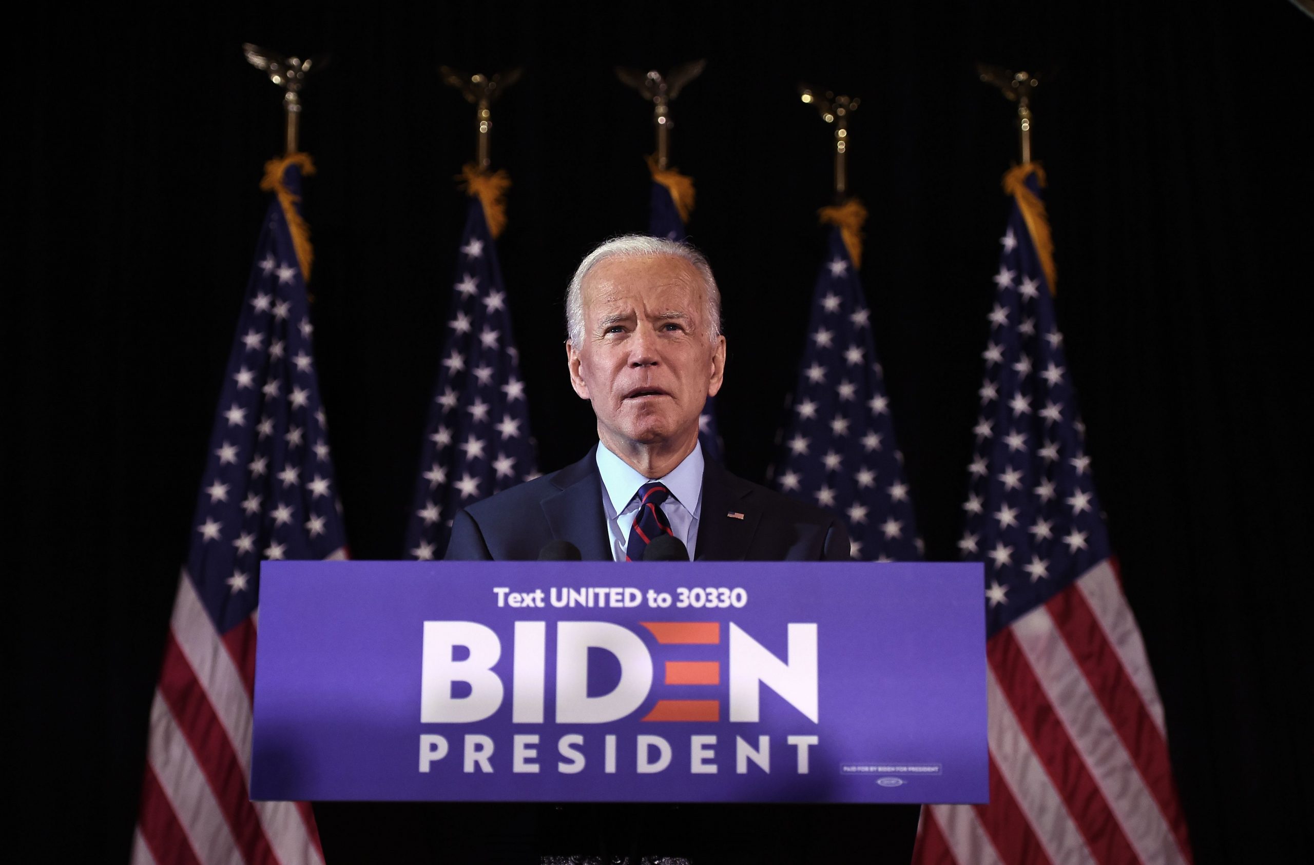 Il candidato dem alla Casa bianca Joe Biden (LaPresse)