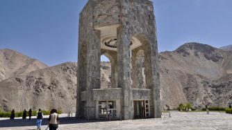 Il mausoleo di Massoud nella valle del Panjshir
