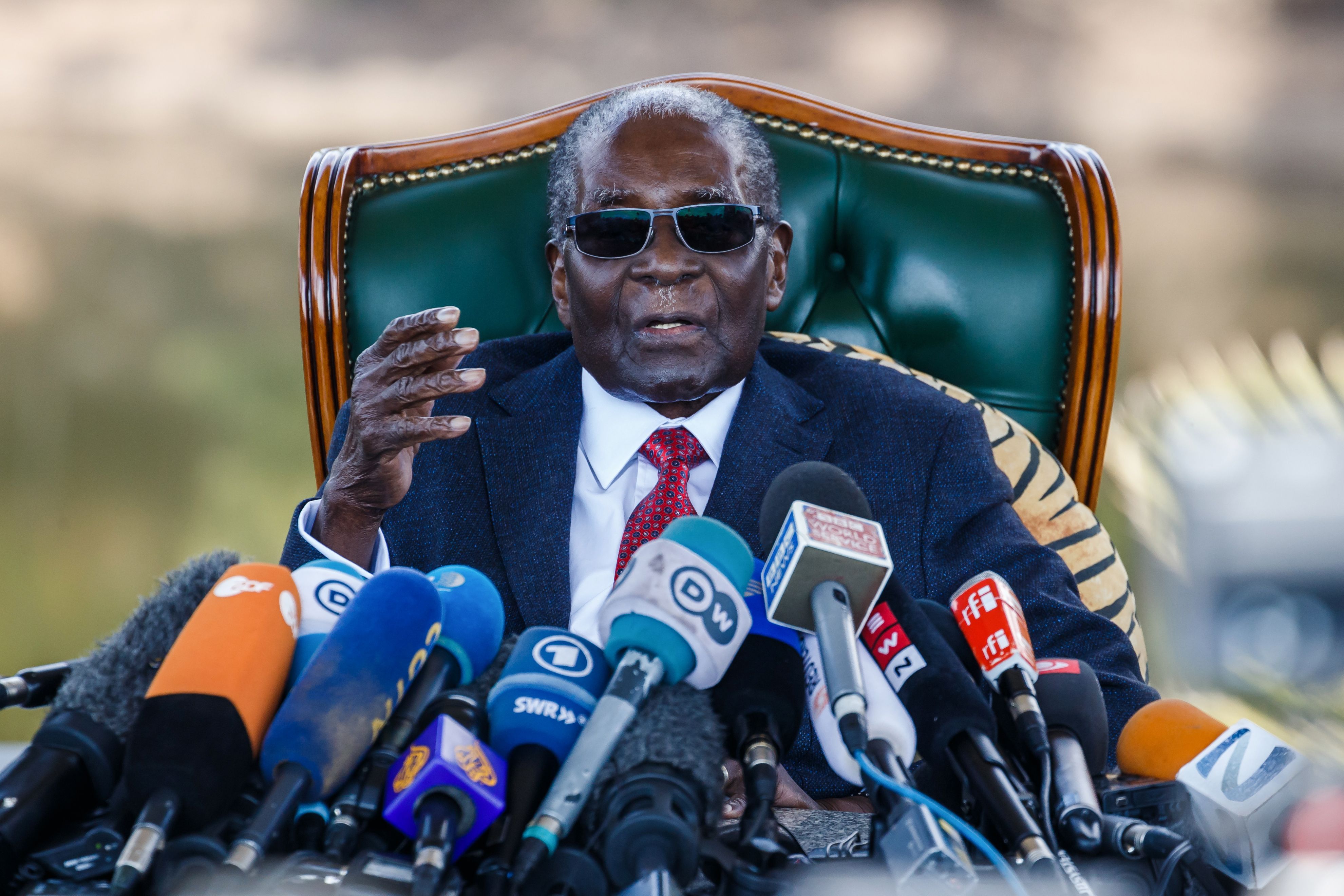 Former Zimbabwean President Robert Mugabe (LaPresse)