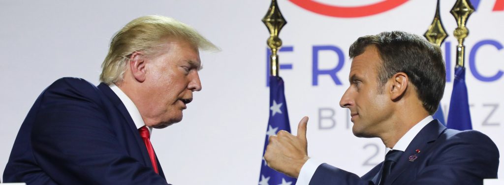 Trump Macron