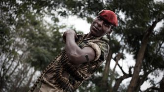 Un soldato della Repubblica centrafricana (LaPresse)