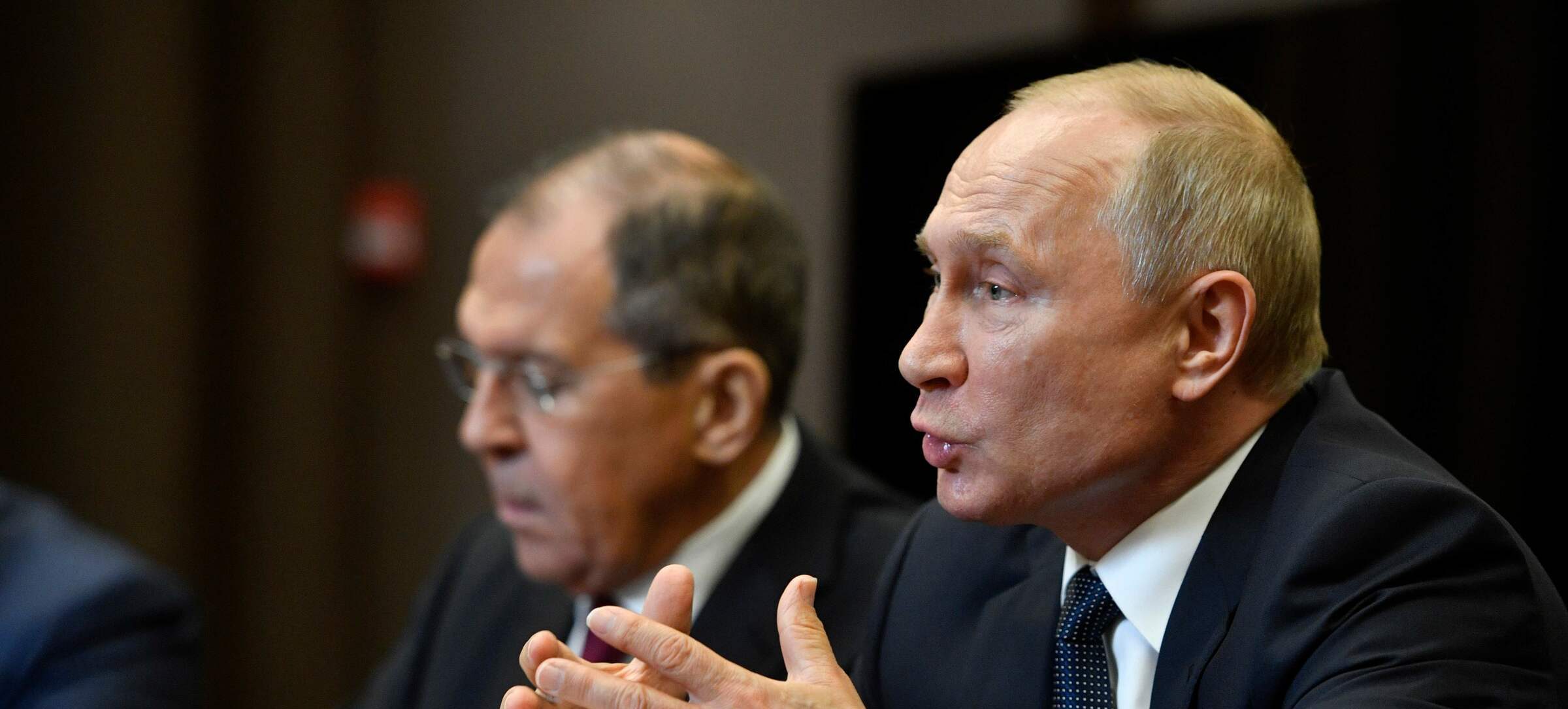 Lavrov e Putin a Sochi
