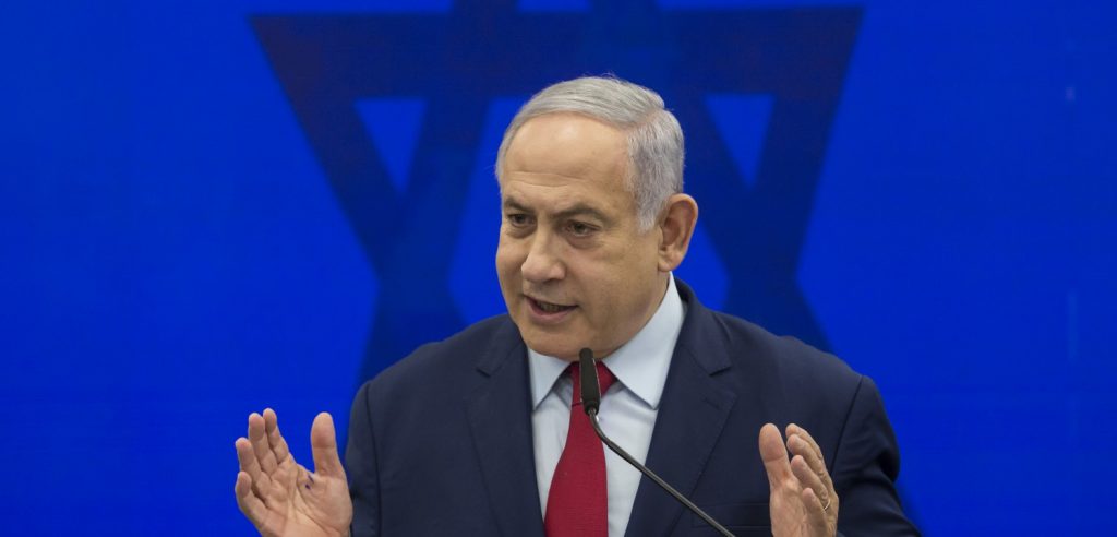 Netanyahu meets Gantz