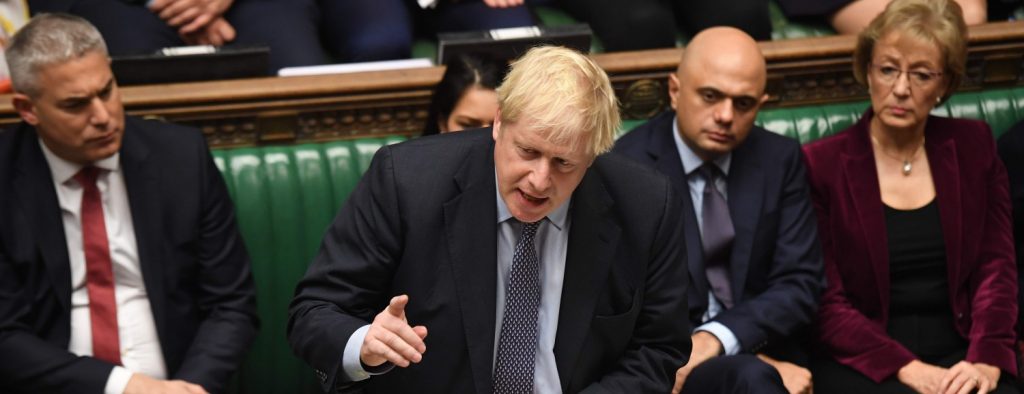 Brexit, Boris Johnson Westminster