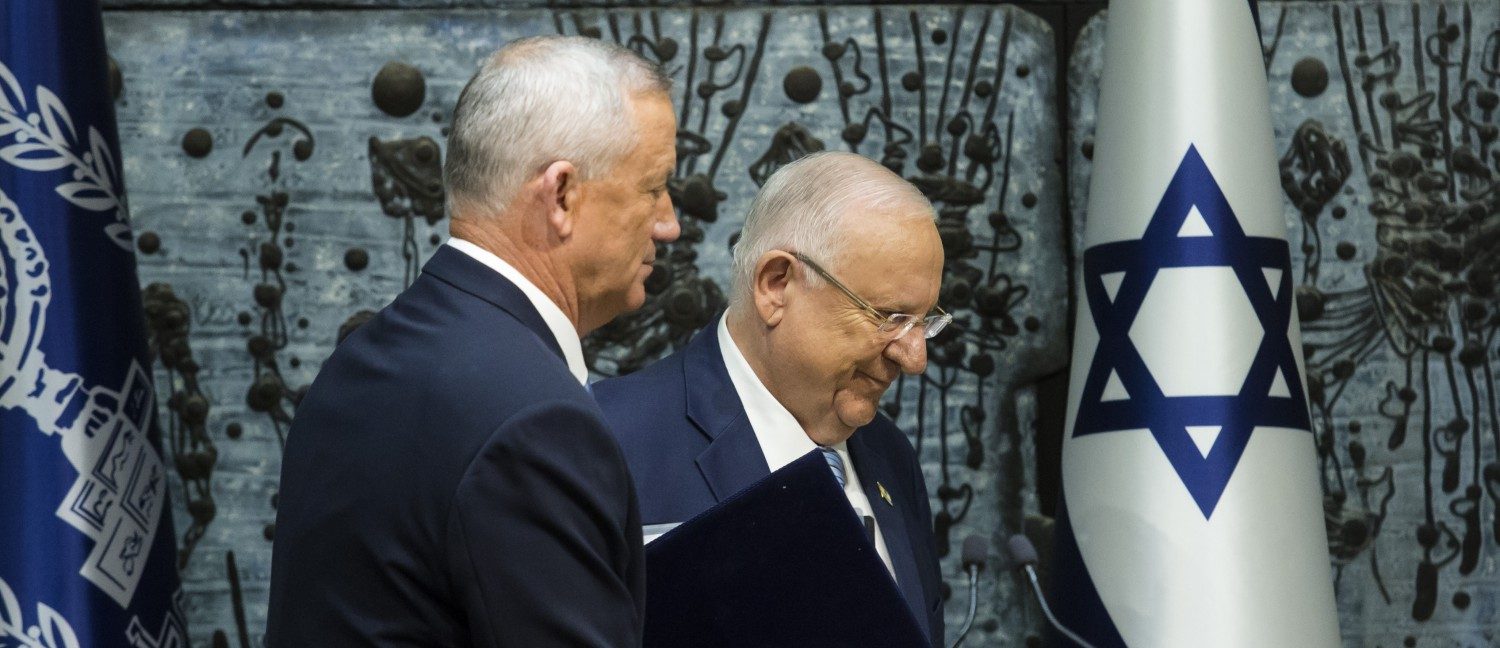 Ganz incontra Netanyahu