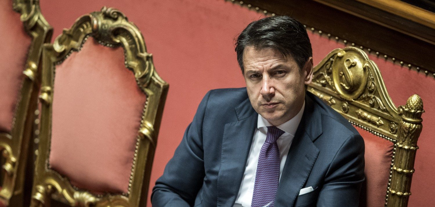 Conte in Senato