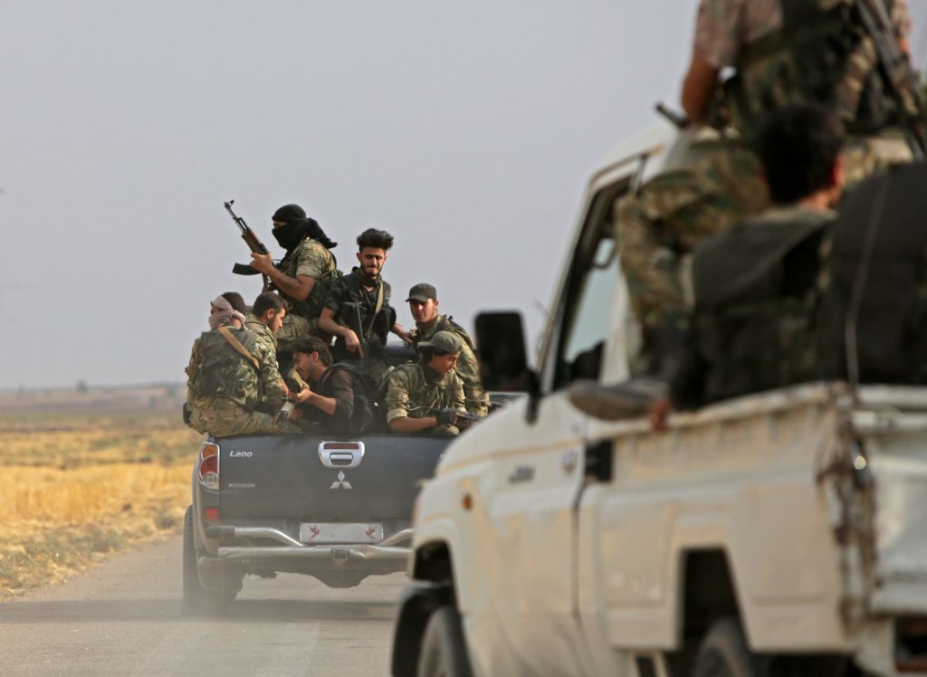 Soldati turchi in Siria
