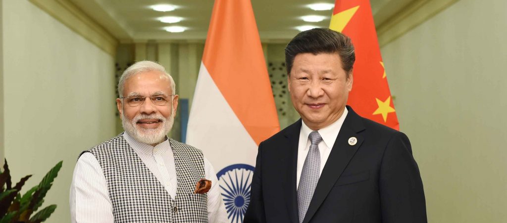 Narendra Modi e Xi Jiping (LaPresse)