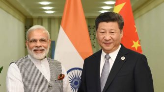Narendra Modi e Xi Jiping (LaPresse)