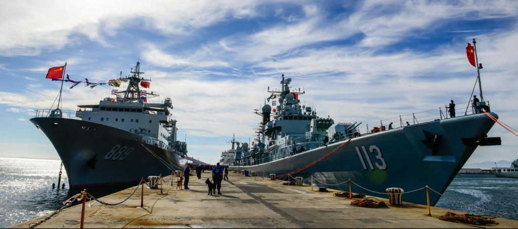 Navi Marina cinese (La Presse)