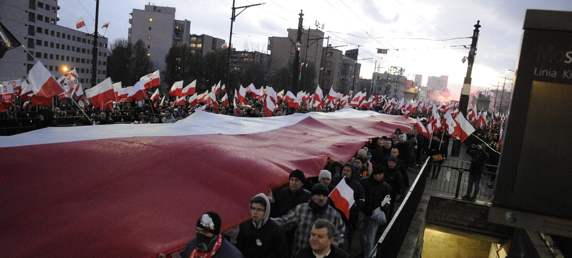 Polonia, marcia a Varsavia