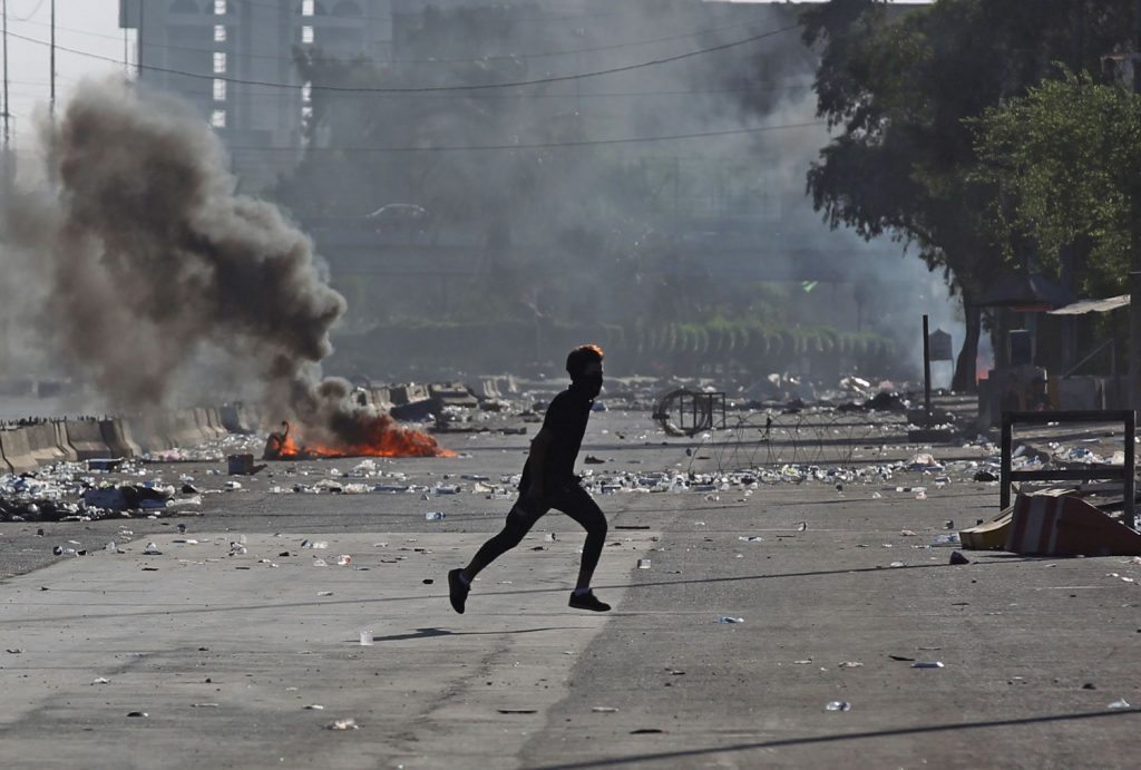 Proteste in Iraq (LaPresse)