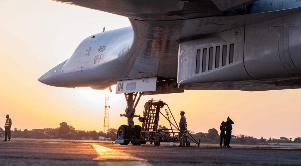 Tu-160 in Sud Africa