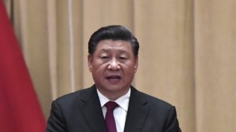 Xi Jinping al 70esimo anniversario della fondazione della Repubblica popolare cinese (LaPresse)