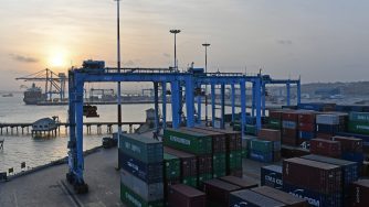 Container a Mombasa (LaPresse)