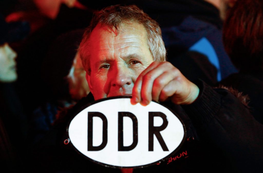 Ddr, Muro di Berlino (LaPresse)