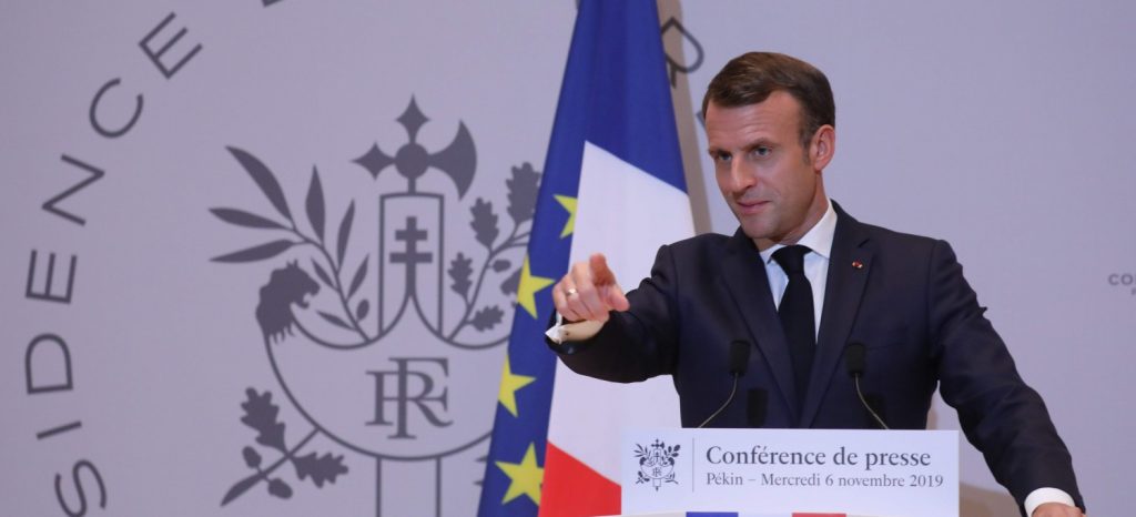Macron in Cina