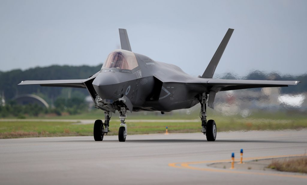 Un caccia F-35 (LaPresse)