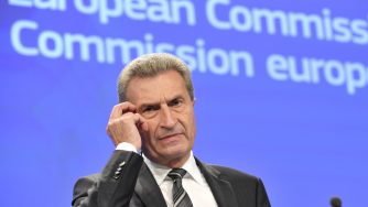 Gunther Oettinger (LaPresse)