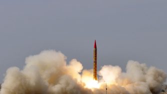 Missile nucleare pakistano (LaPresse)
