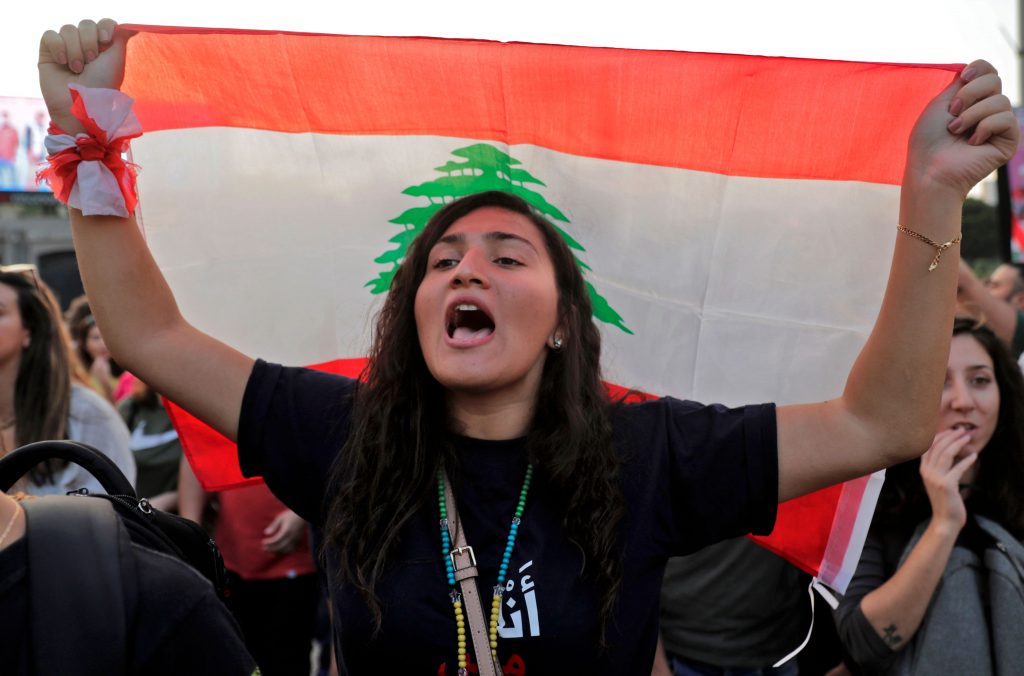 Proteste in Libano (LaPresse)