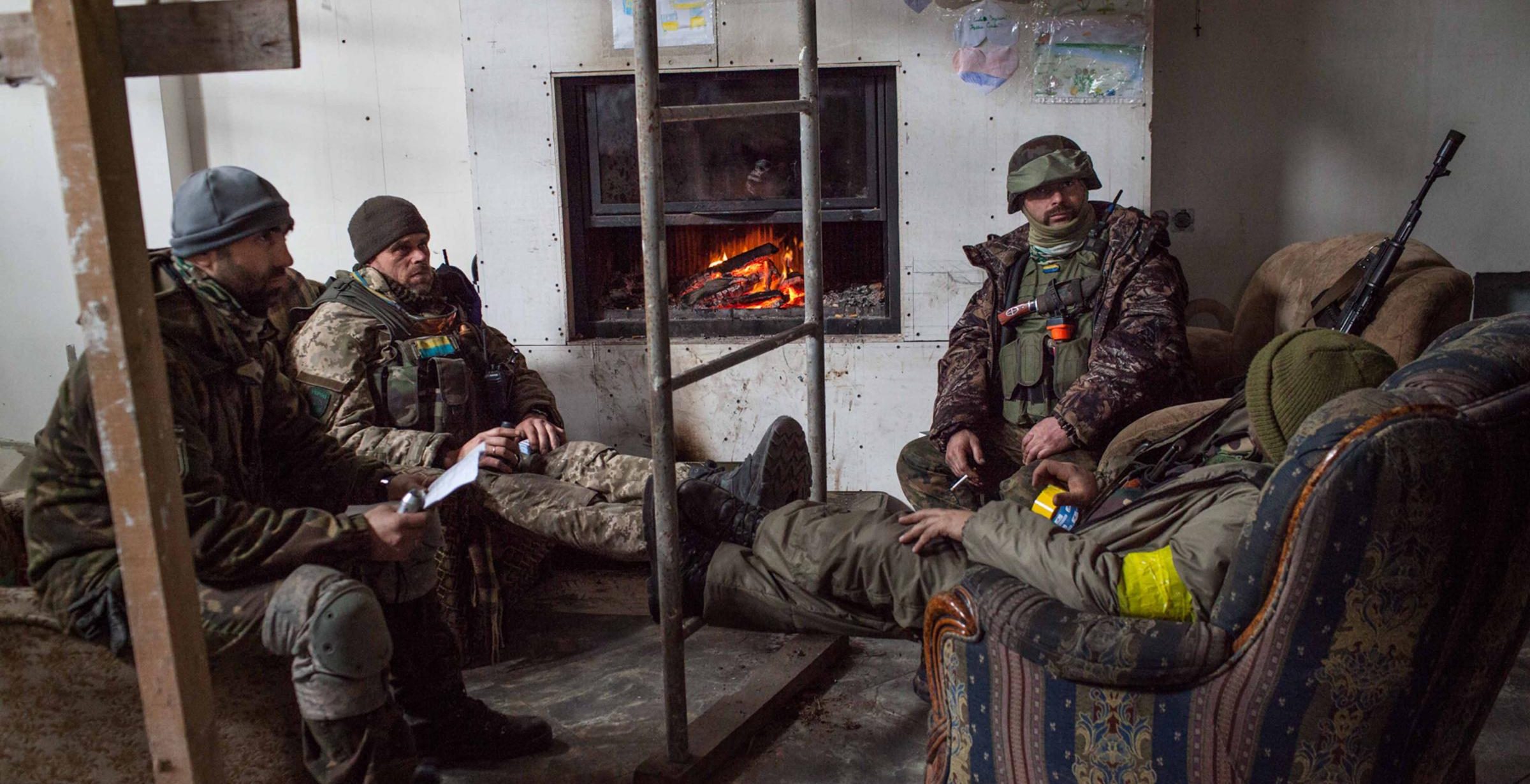 Ucraina, soldati in guerra
