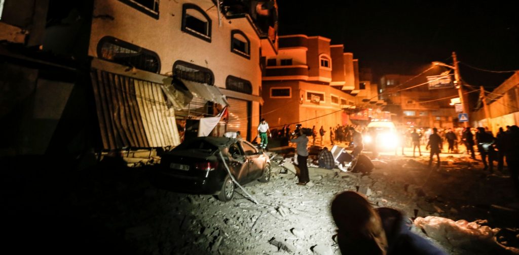 Raid a Gaza contro Baha Abu Al.Ata