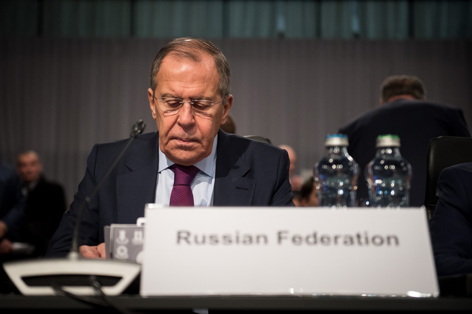 Il ministro degli Esteri russo Sergey Lavrov (LaPresse)