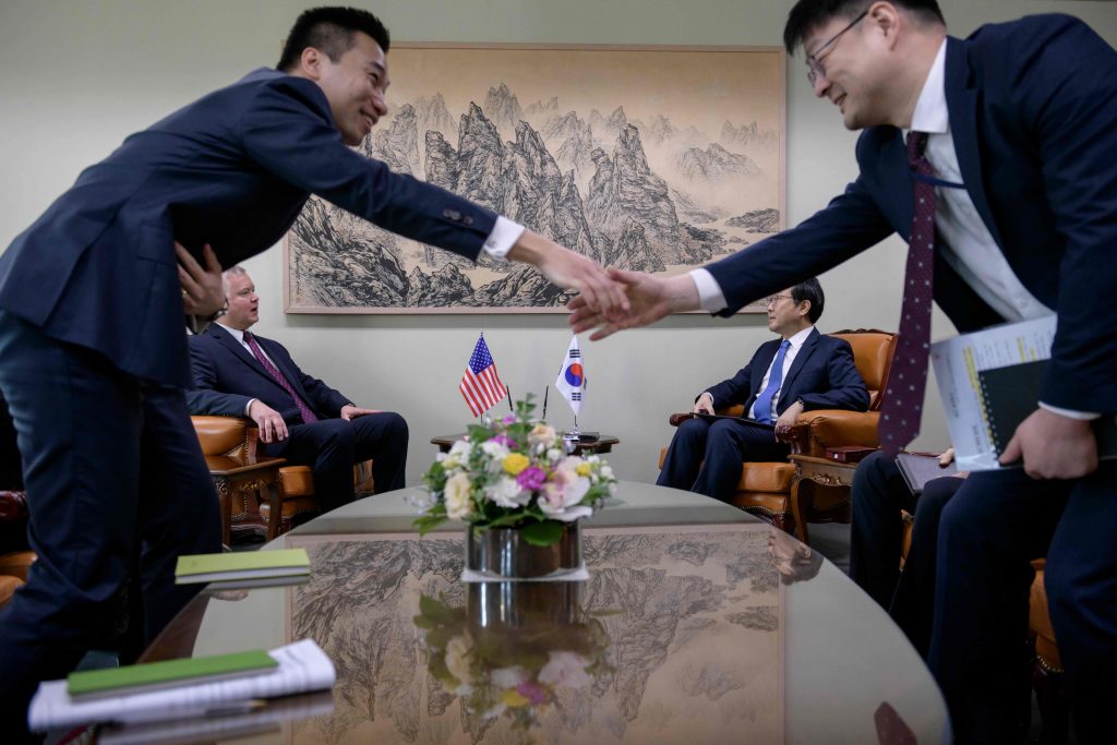 I rapporti tra Corea del Sud e Stati Uniti (LaPresse)