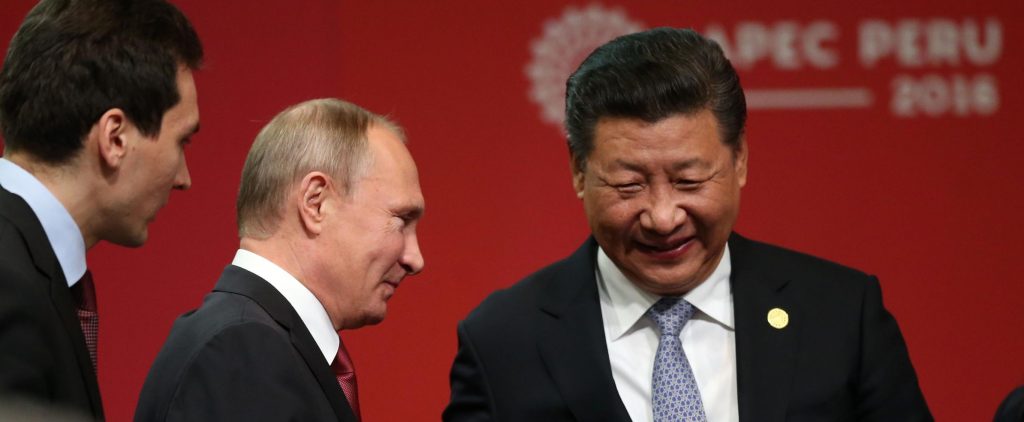Putin e Xi Jinping