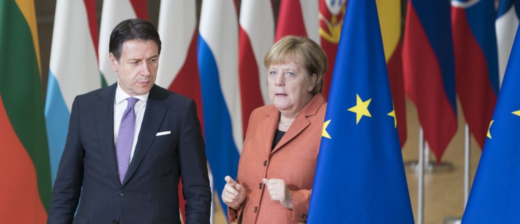 Conte e Merkel (La Presse)