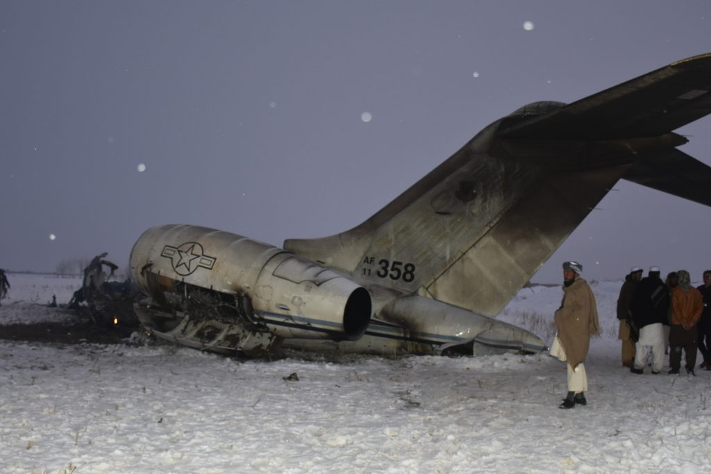 Aereo Usa caduto in Afghanistan