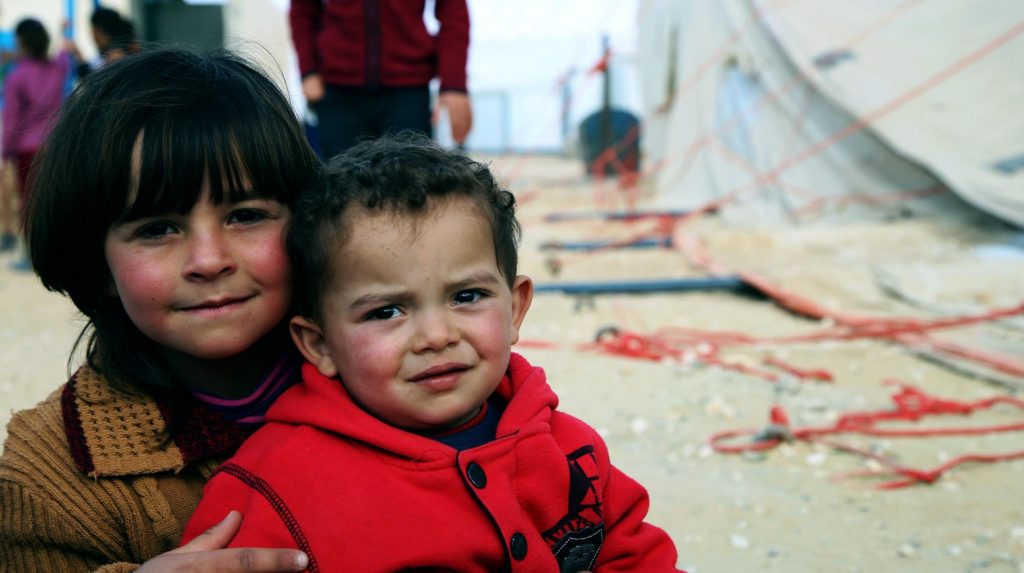 Bambini guerra in Siria