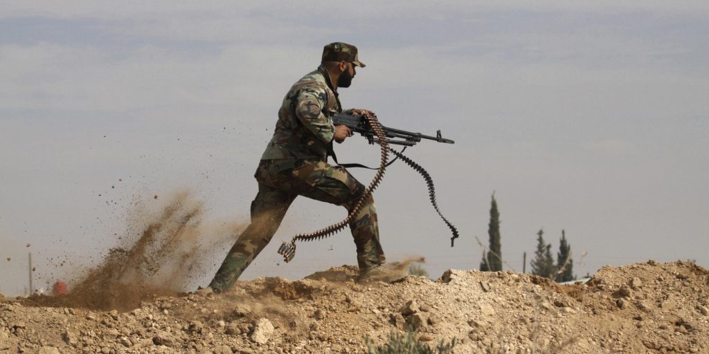 Siria, combattente
