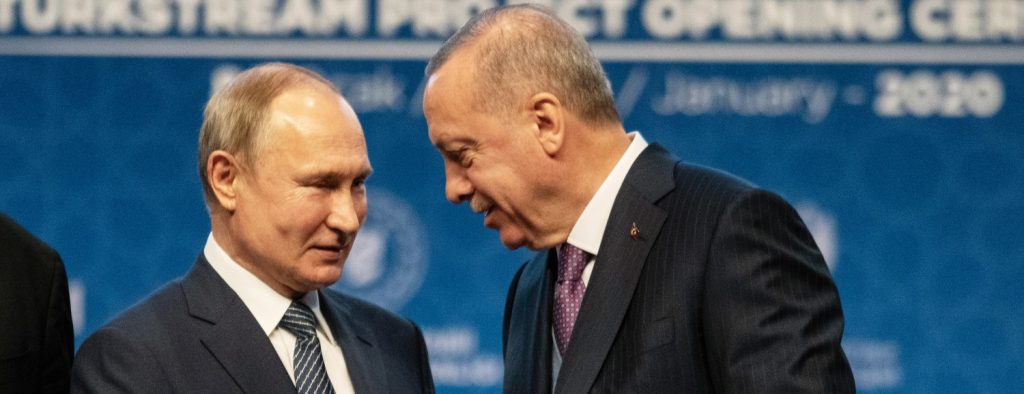 Erdogan e Vladimir Putin