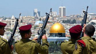 Israele militari cerimonia