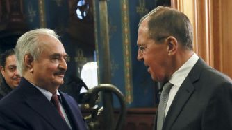 Haftar in Russia