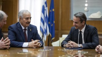 Haftar e Mitsotakis