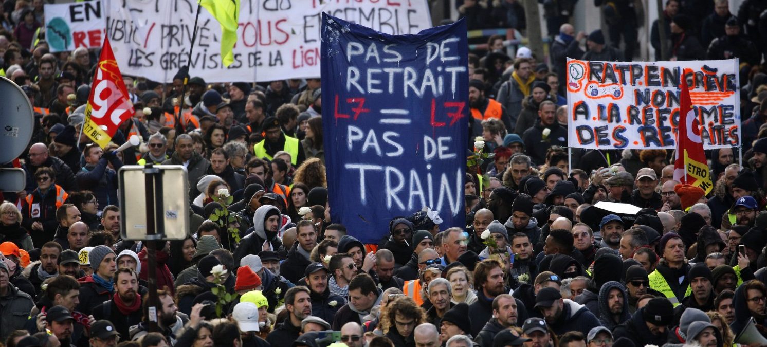 Francia scioperi Parigi