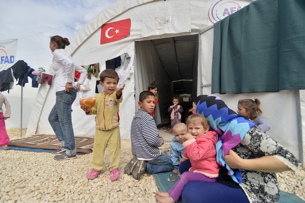 Rifugiati siriani in Turchia (LaPresse)