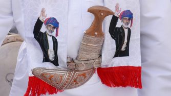 Il sultano dell'Oman (LaPresse)