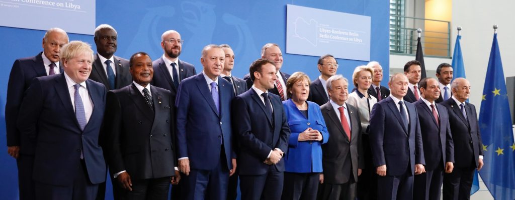 Vertice di Berlino sulla Libia (LaPresse)