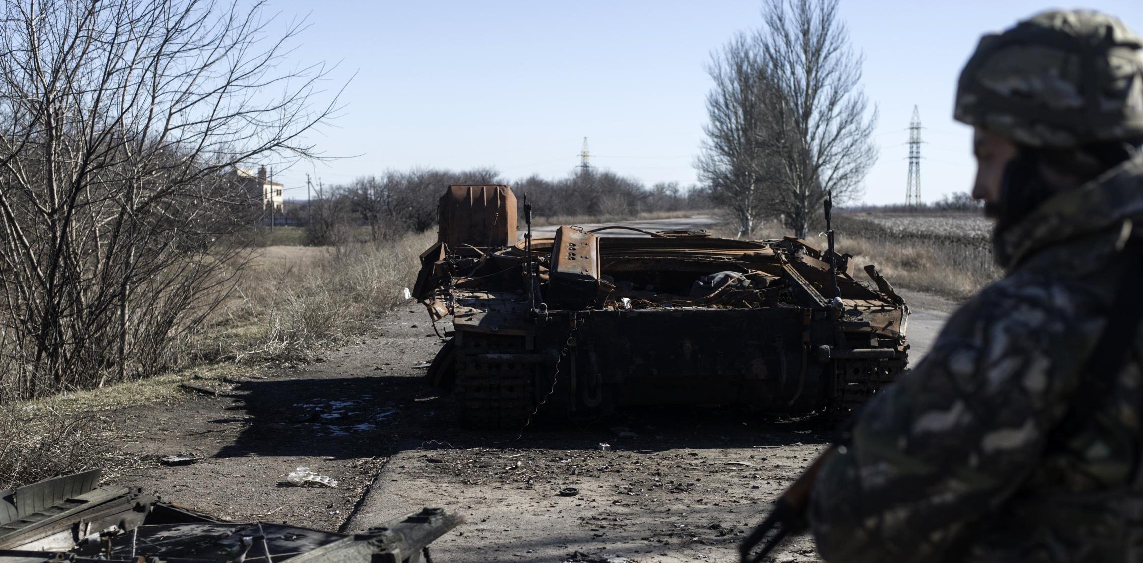 Ucraina, Donbass (La Presse)